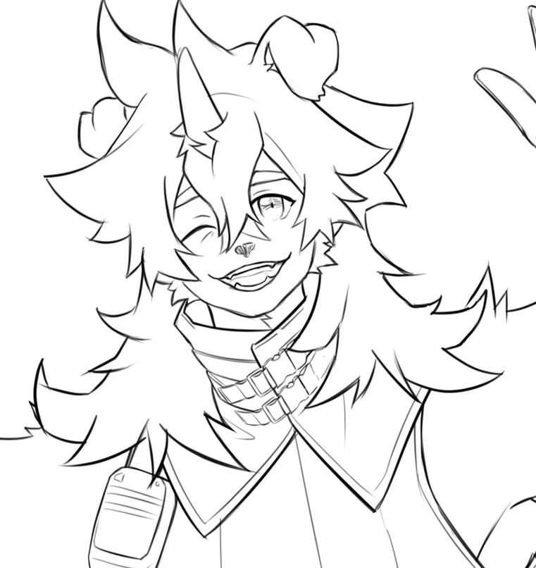 Example of Cleaned Up Sketch